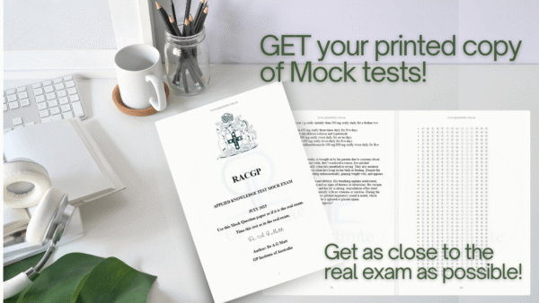 AKT FRACGP Mock paper exam copy